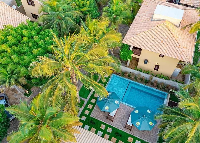 Sombra Do Coqueiro Villas - 150M Da Praia